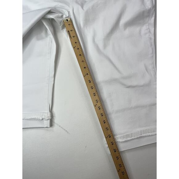 NYDJ Not Your‎ Daughters Jeans Plus 22W Marilyn Straight Crop with Fray Cuff NWT - Picture 13 of 16